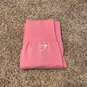 GYMSHARK pink vital seamless leggings SMALL!